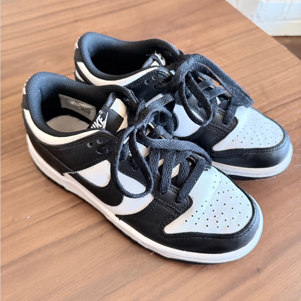 Nike Dunk Low Panda Youth 3.5 Black White No Box